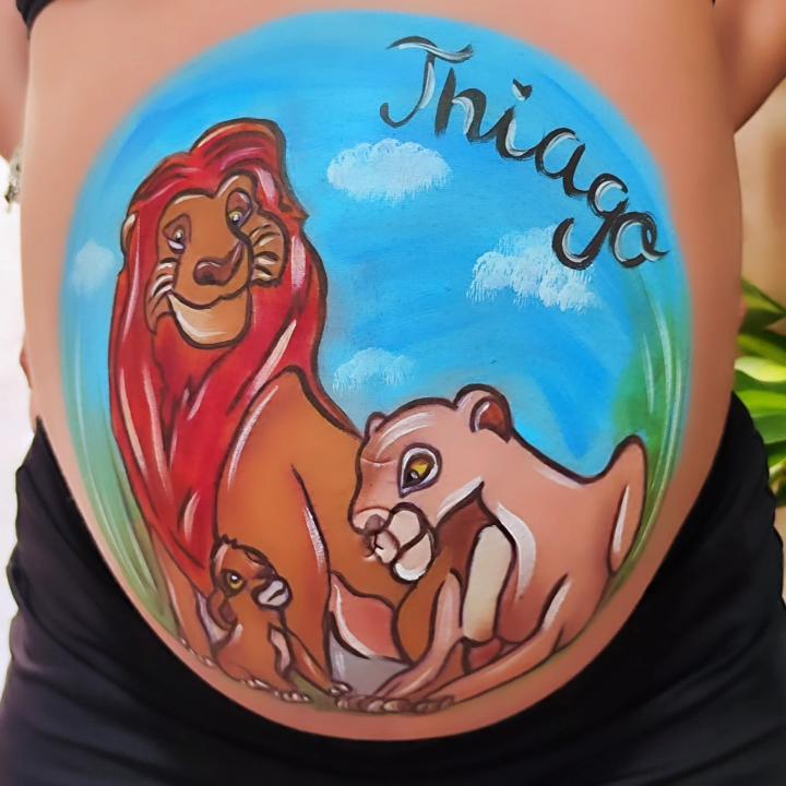 Belly Painting en Gran Canaria